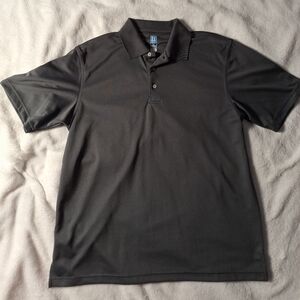 PGA TOUR Men’s Airflux Performance Golf Polo Gray Size L - Moisture-Wicking